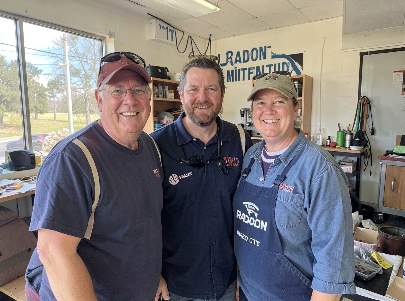 The Rapid City Radon Pros team at work in Rapid City
